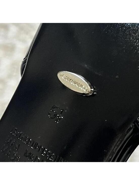 Tony Bianco Charlotte Slingback Pump in Black Patent - Picture 6 of 6